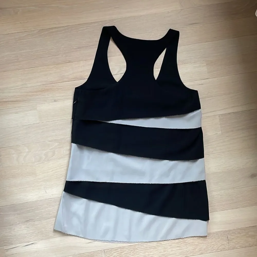 Aqua Black & Gray Sleeveless Top - Picture 3 of 7